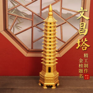 Shajin Zhuangyuan Pagoda 13th floor Wenchang Pagoda ornaments study pendants desk boys and girls student desktop ornaments